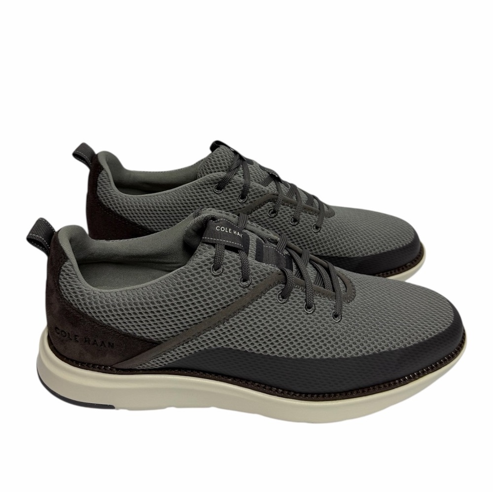Cole Haan Men's Gray Brown Men Grand Atlantic Sneakers Size 11 BRAND NEW